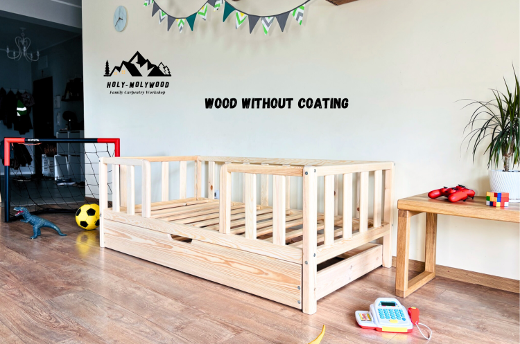 kids bed, wooden kids bed, solid pine kids bed, kids bed with trundle, trundle bed for kids, pull out trundle bed, toddler bed wooden, children’s single bed, kids bedroom bed, Montessori kids bed, wooden toddler bed, pine wood bed