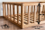 Kinderbett mit Schutzgitter Kleinkindbett Bodennahes Bett mit Schutzgitter Montessori Bett mit niedrigem Einstieg und Schutzgitter Holz Montessori Bett Montessori Bodenbett