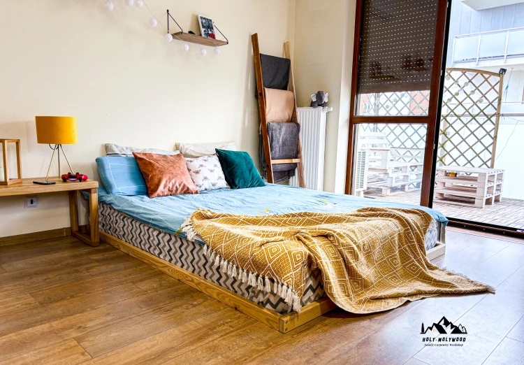tatami bed frame, low bed frame, low platform bed, japanese bed, japanese style bed, minimalist bed, minimalist wooden bed, solid wood bed frame, wooden bed frame, low wooden bed